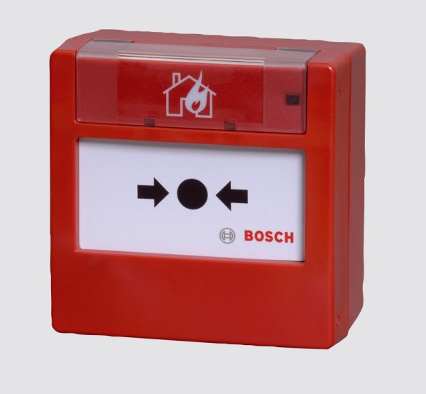 BOSCH FMC-300RW-GSGRD, Handfeuermelder rot mit Glasscheibe