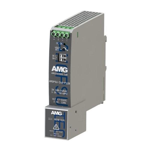 AMGPSU-I48-P120-IEC, 48VDC, 120W (2,5A), Hutschienennetzteil, industriell, IEC Buchse