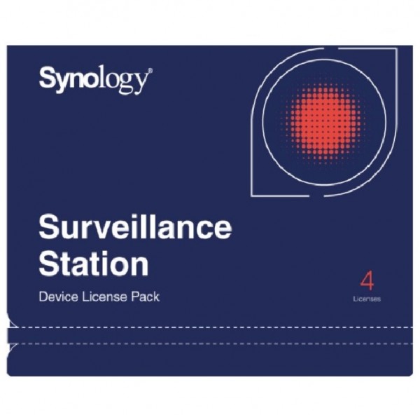 Synology Device License X 4, Kamera Lizenz Pack