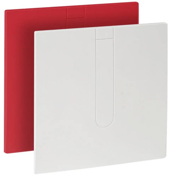 ESSER 805605, IQ8Wireless-Abdeckplatten für Funk-Interface, rot und weiß