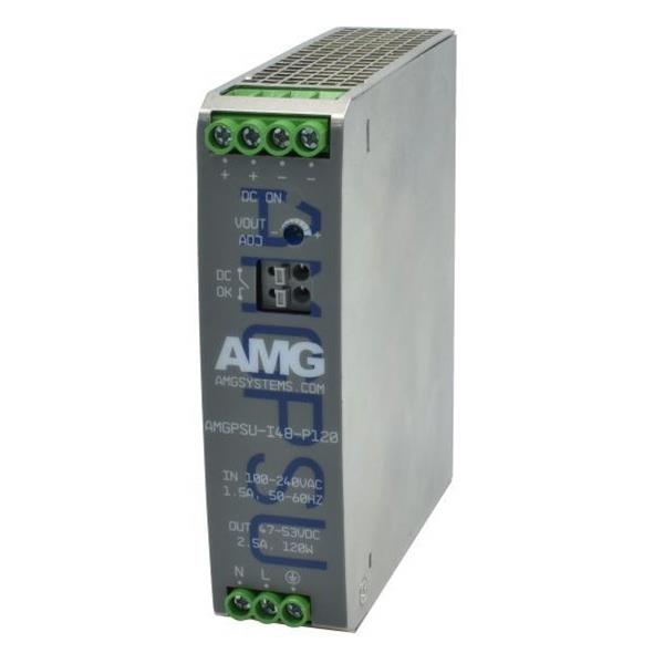 AMGPSU-I48-P120, 48VDC, 120W (2,5A), industrielles Hutschienennetzteil