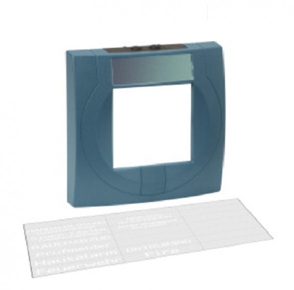 ESSER 704901, blaues Melder-Gehäuse Kunststoff mit Glas