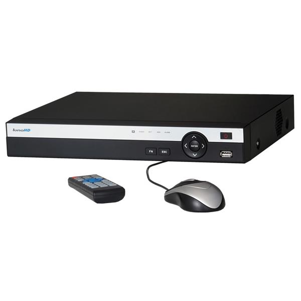 lunaHD DVR2104-4K, 4-Kanal Hybrid-Videorekorder 8MP
