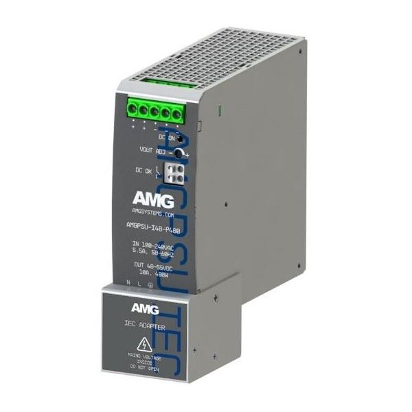 AMGPSU-I48-P480-IEC, 48VDC, 480W (2,5A), Hutschienennetzteil, industriell, IEC Buchse