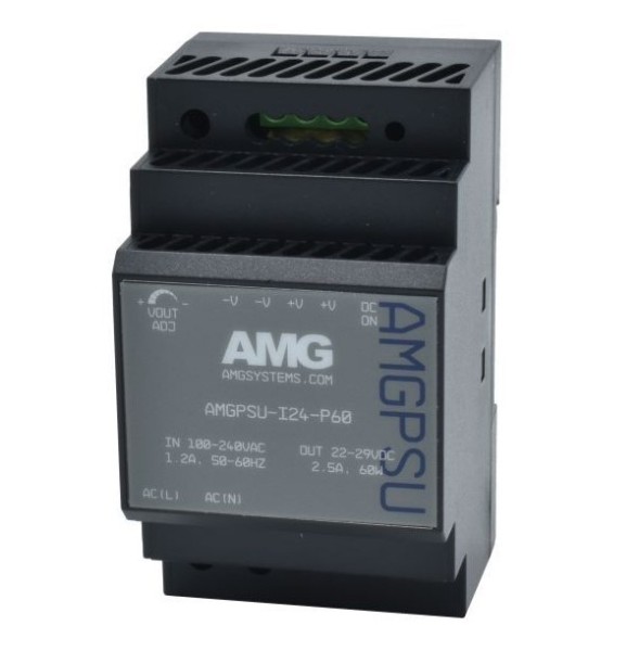 AMGPSU-I24-P60, 24VDC, 60W (2,5 A), industrielles Hutschienennetzteil