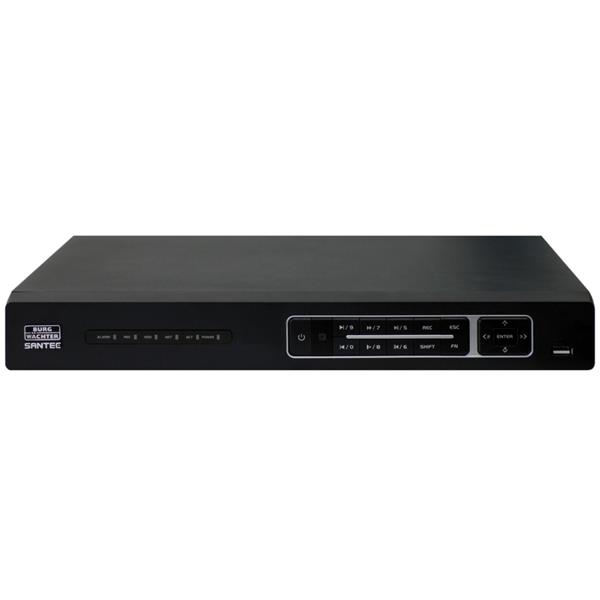 SANTEC SNVR-3842E, 8-Kanal-4K/H.265 NW-Videorekorder