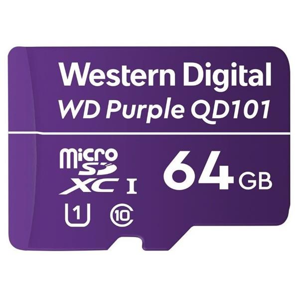 Western Digital WD Purple microSDXC Speicherkarte 64 GB