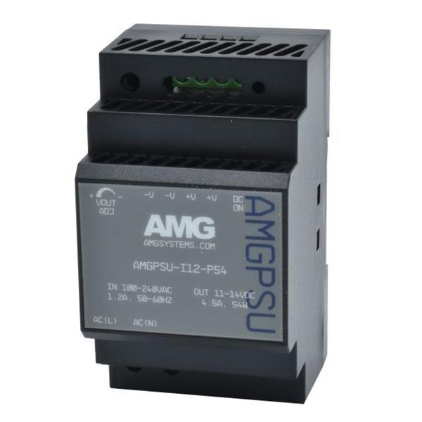 AMGPSU-I12-P54, 12VDC, 54W (4,5A) industrielles Hutschienennetzteil