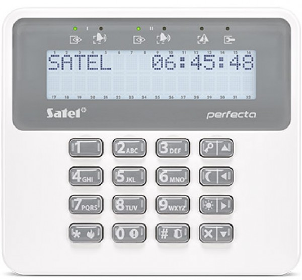 SATEL PRF-LCD, drahtgebundenes LCD-Bedienteil
