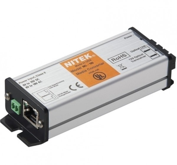 NITEK MS-100 Medienkonverter 1 Port Single Mode SC